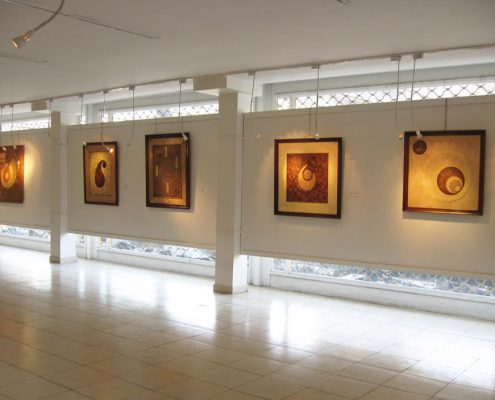 نمایشگاه هنر معرق دانشگاه سوره تهران