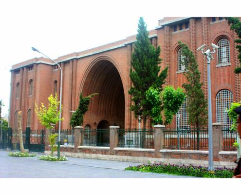 آثار چوبی موجود در موزه ملی ایران